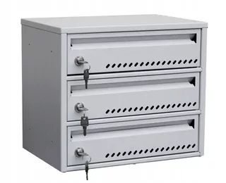 Škatuľa na listy METALKAS TG-2SMC4-ECO