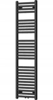 Mexen Hades kúpeľňový radiátor 1500 × 400 mm, bočné alebo stredové pripojenie, 574 W, čierny