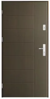 MIKEA 90 cm DUB PRIMA TERMO EXTERNÉ DVERE