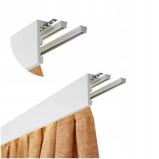 Maskovací držiak na záves, LED kryt Creativa 10 LK-01