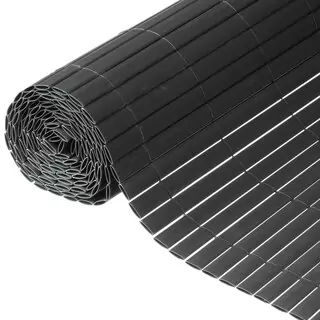 VidaXL PVC plotová rohož 150 × 300cm antracitová