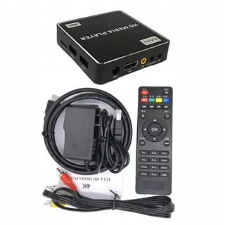 Media TV prijímač HD 1080P H.265 Podpora WMV HDD RK3229 Pre PC TV U Disk