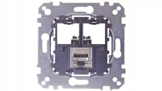 Merten Počítačová zásuvka RJ45 kat.5e F/STP MTN4575-0011