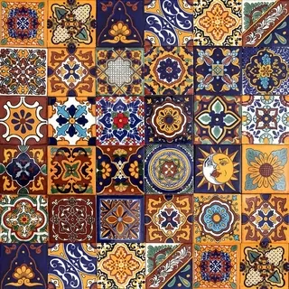 Štvorcový obklad Cerames 10,5 x 10,5 cm biela, čierna, odtiene hnedej a béžovej, odtiene červenej, odtiene fialovej, odtiene modrej, odtiene oranžovej, odtiene zelenej, odtiene žltej a zlatej, viacfarebné