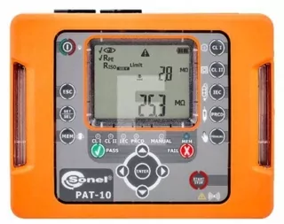 Bezpečnostný merač elektrických zariadení PAT-1