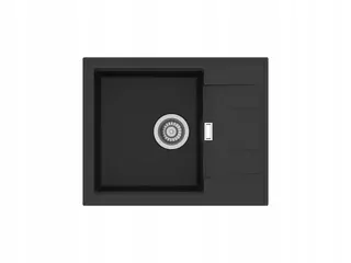 Kuchynský drez - Miló Drez Granite Avangard Black 1K + oc 58 × 46 2Gat.