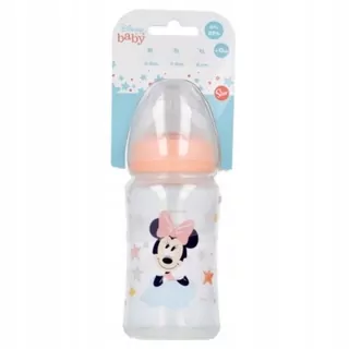 Minnie Mouse - Fľaša s cumlíkom 240 ml (Indigo dreams)