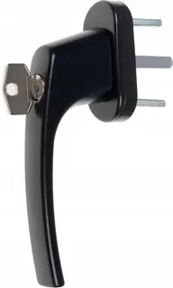 Mistral Key čierna 38mm kľučka okna pre okná