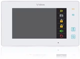 Monitor videodomofónuVIDOS DUO M1021W