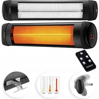 Infražiarič Monzana 2500W, čierny