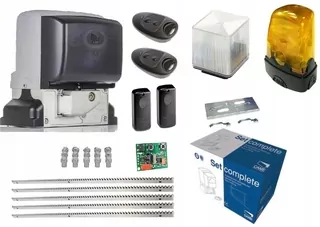 Súprava automatizácie CAME BX STRONG MEDIUM pre posuvné brány s hmotnosťou do 800 kg, ktorá