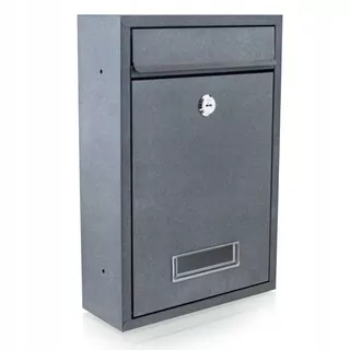 Nástenný box na listy antracitový pre krby