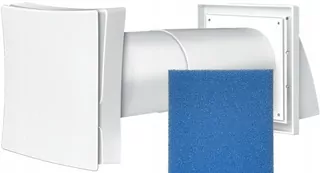 NAWIETRZAK WALL difúzor VENTS PS102 REG.BIAŁY