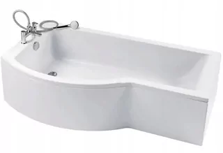 Asymetrická akrylátová vaňa Ideal Standard KHEOPS bočný odtok 170 x 90 cm