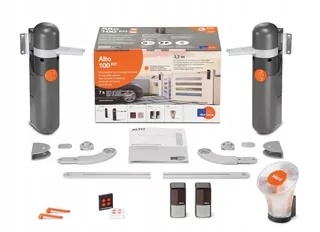 NICE HOME ALTO100 - súprava automatizácie pre krídlové brány. Krídla s maximálnou dĺžkou 1,6 m
