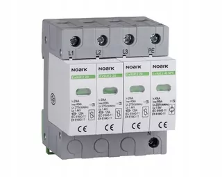 NOARK Ex9UE2 3P+N ochranný spínač typ II 275 V AC 20kA