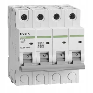 Modulový odpojovač pre fotovoltaické systémy 4P 16 A 1000VDC, NOARK Ex9IP 101762