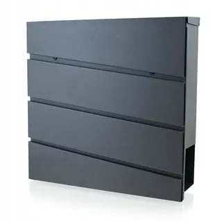 Moderná schránka na listy / nástenná / BITUXX / 37cm