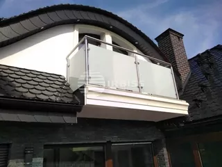 Moderné nerezovej ocele zábradlie, výrobca skla