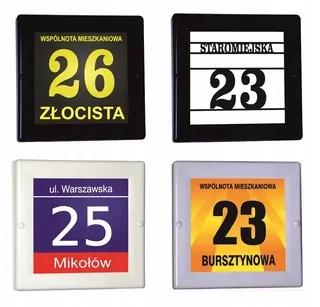 Svetelná adresná tabuľa TN-103 je moderné informačné svietidlo vo forme LED panelu na vystavenie