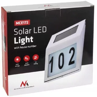 Osvetlené číslo na dom budoucnosti - nemovitosti - fasády