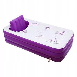 Nafukovacia PVC vaňa so sedadlom 180x98x55cm