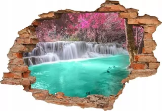 Fototapeta - Nálepka na stenu 3D zobrazenie. Pretože
