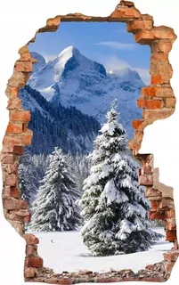 Fototapeta - Wall Sticker 3D Otvor Zvieratá View Choice