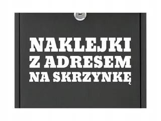 Poštová schránka - Nálepka Email Skrinka Inscription Settion Address Domov číslo