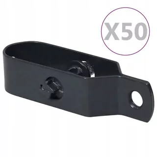 Napínače pre drôtené pletivo, 50 ks, 100 mm