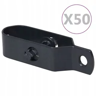 Napínače na drôtené pletivo, 50 ks, 90mm, oceľ