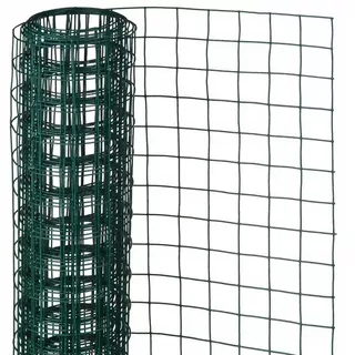 Prírodná drôtená mriežka, štvorcový, 1 × 5 m, 13 mm