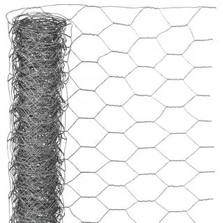 Prírodný drôt GRID, HEXAGON, 1X10 M, 25