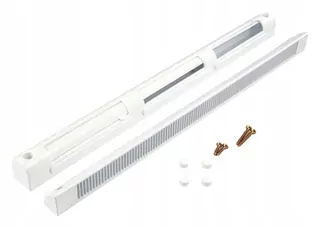 Difúzor manuálny Ventec VT501 400 mm biela