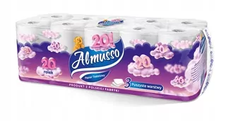 Almusso toaletný papier neparfumovaný 20 ks.