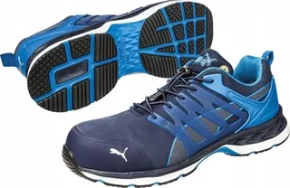 Nízke topánky 643850 S1P ESD modré veľkosť 47 Puma