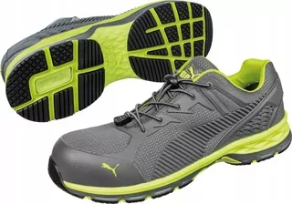 Nízke topánky 643880 S1P ESD šedá/limeta veľkosť 42 Puma