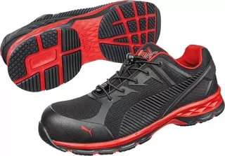 Nízke topánky 643890 S1P ESD čierna/červená veľkosť 46 Puma