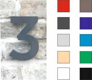 Číslo, písmeno 3D výška: 25cm
