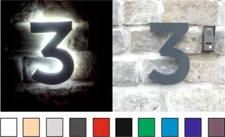 Číslo, písmeno 3D LED výška: 25cm