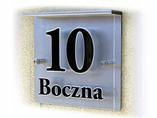 LED číslo domu / značka
