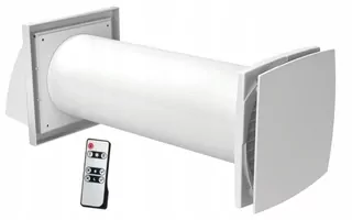 Stenová rekuperačná jednotka Ventika SOLO 125+ 125 mm