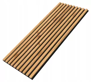Nástenné lišty 275x46 dekoračný panel na PLSTE, 10 ks, remeselný dub zlatý