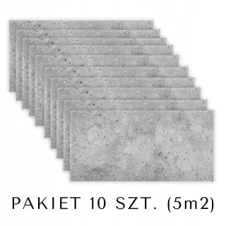 Nástenný panel imitujúci betón Dekorwall 107XL 100x50 cm sivý