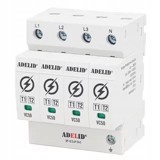 Ochranný obmedzovač prepätia B+C 12,5kA 275 V