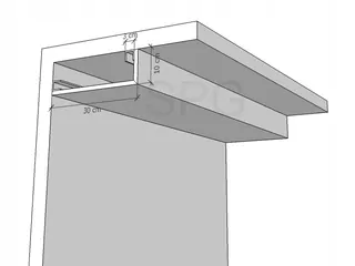 Univerzálny uholník SPG 120cm x 30cm X 10cm