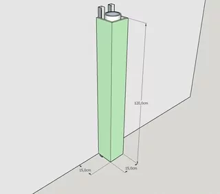 Puzdro trubice. SPG. GK. Plate. Profile do 120cm