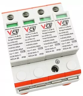 Ochranný spínač prepätia AC T2+T3 (B+C) 8kA PRO