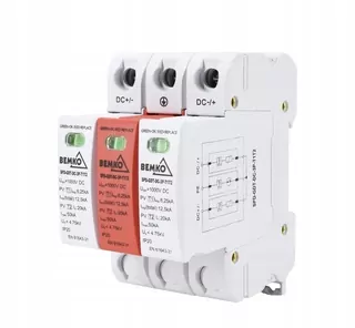 Butter breaker 3P 12.5KA DC 1000 v trieda T1+T2 s plynovým jacketom