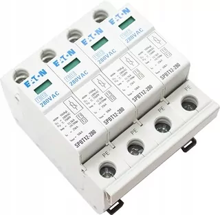 Prepäťová ochrana 12,5kA T1+T2 (B+C) SPBT-12/280/4 158331